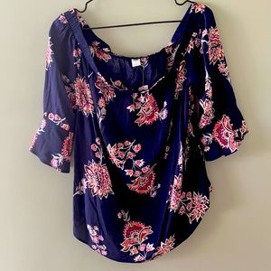 4/$20 Floral Blouse